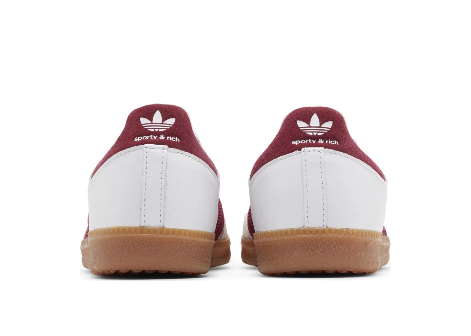 adidas samba sporty & rich white collegiate burgundy3
