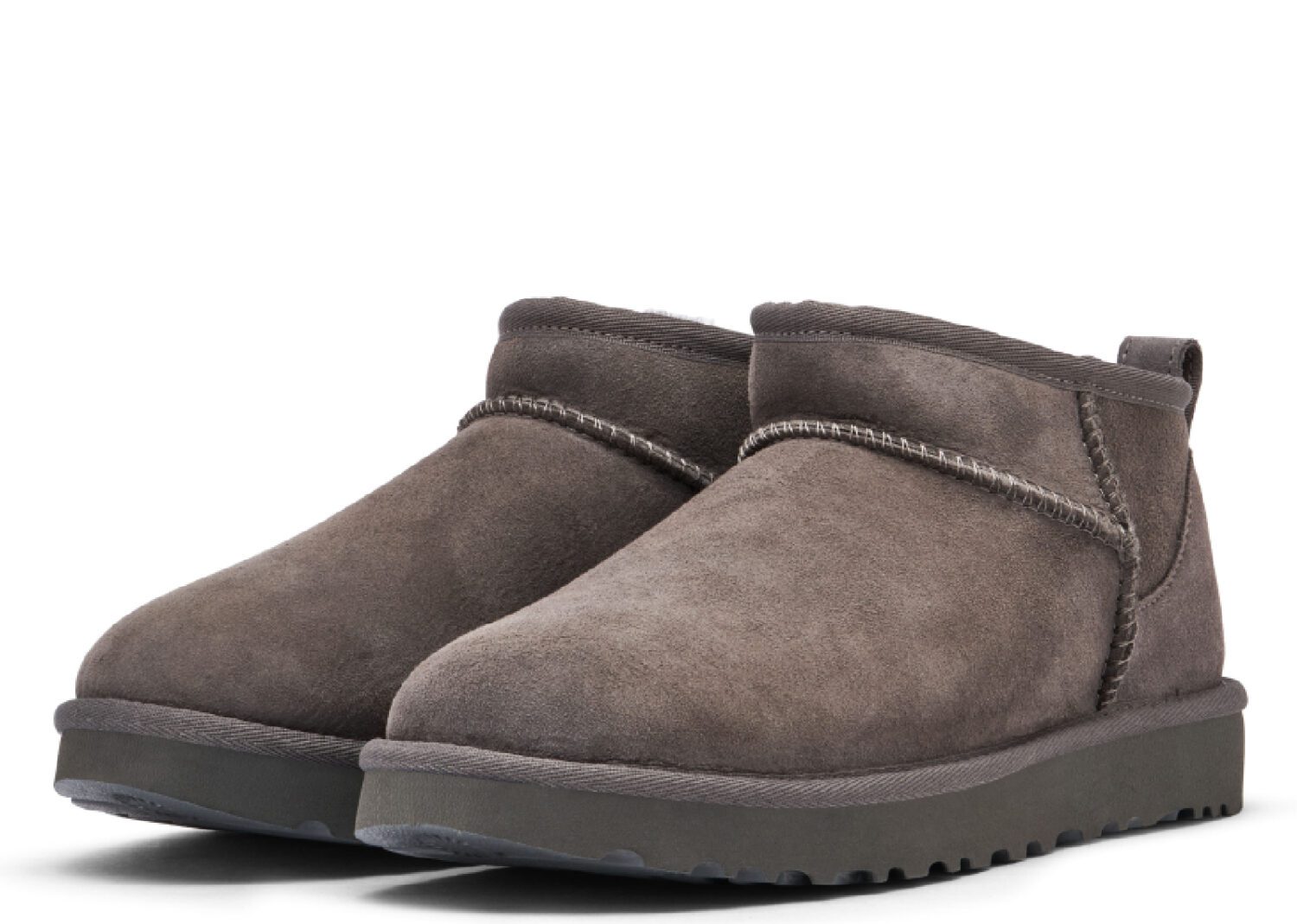 ugg classic ultra mini boot grey (w)