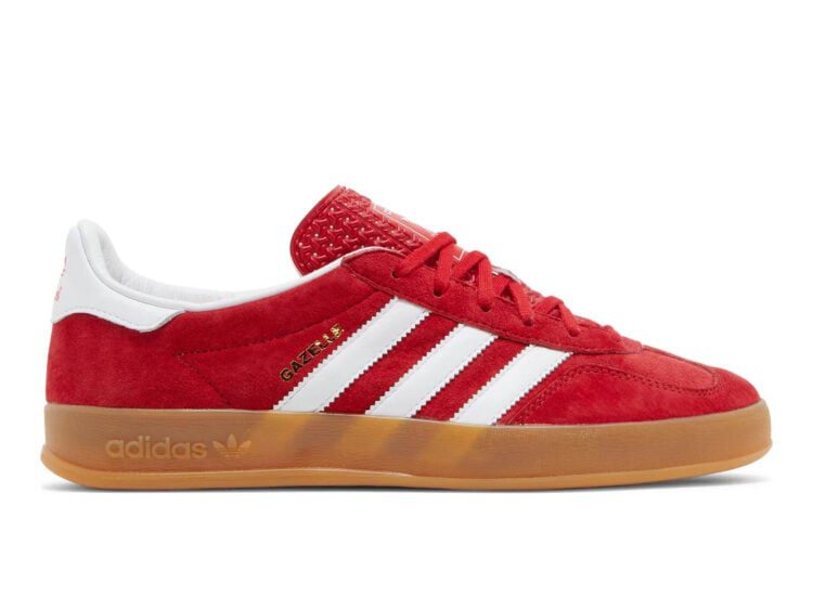 adidas gazelle scarlet cloud white