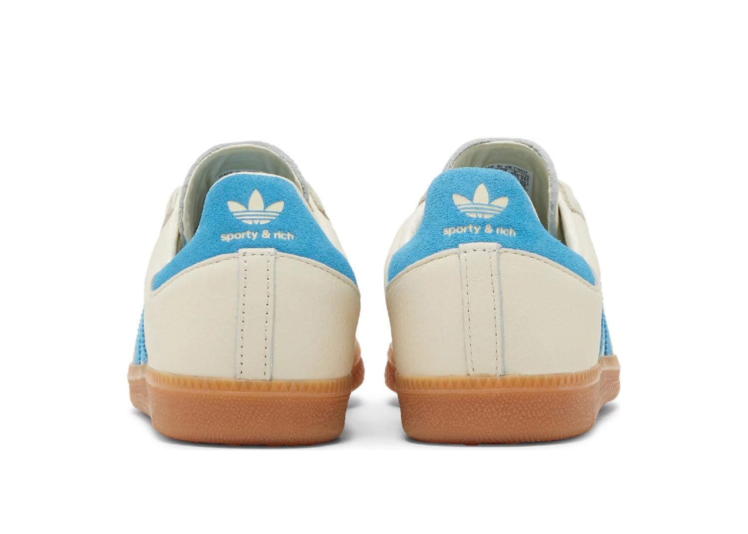 adidas samba og sporty rich cream blue3