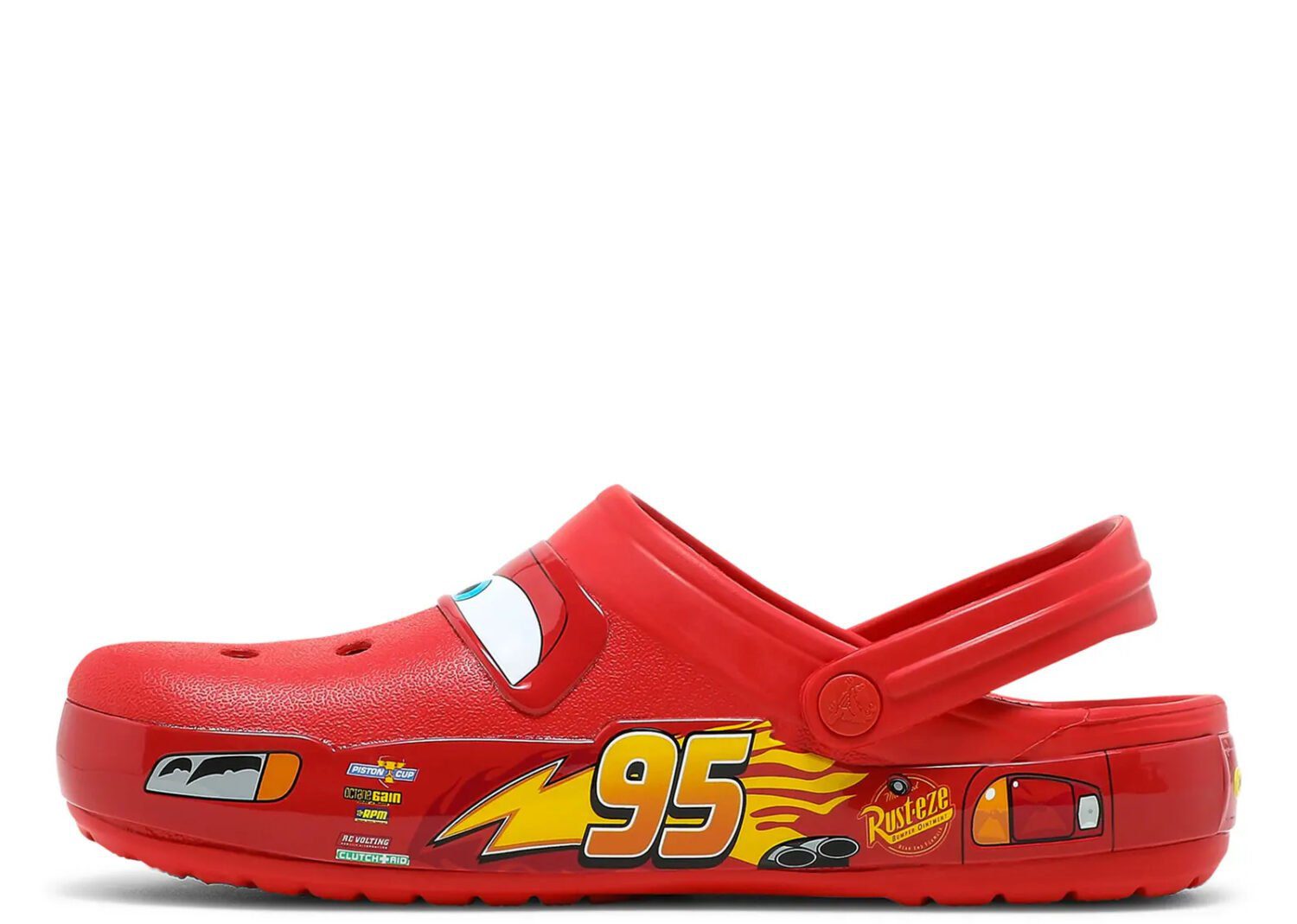 crocs classic clog lightning mcqueen
