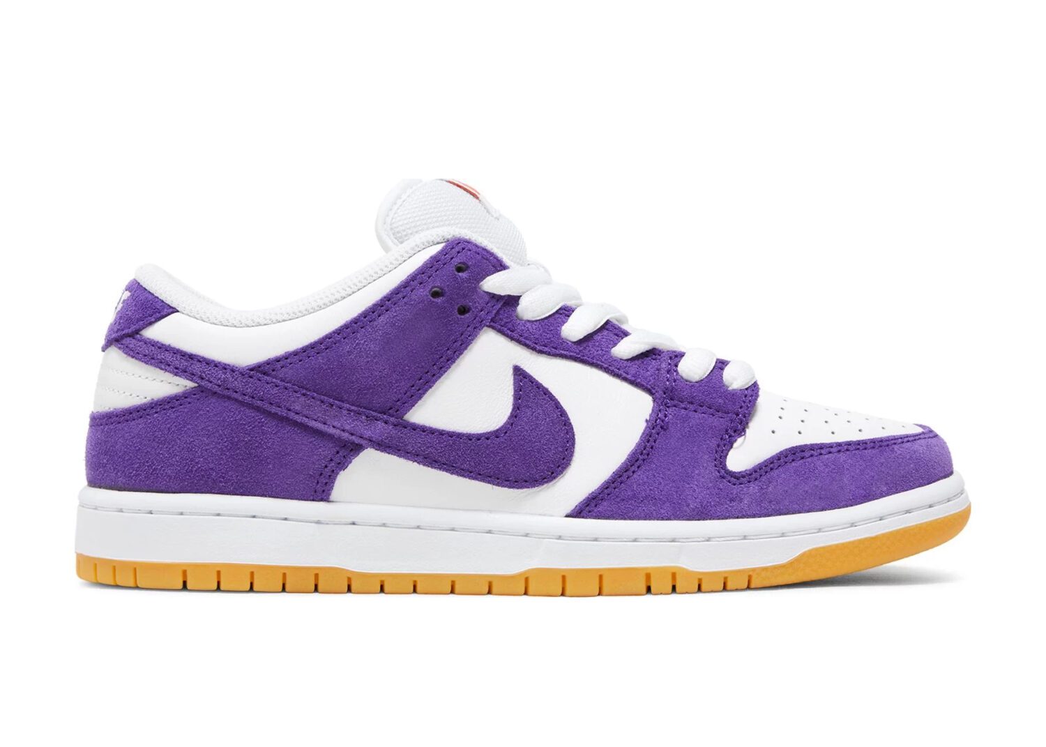 nike sb dunk low pro iso orange label court purple