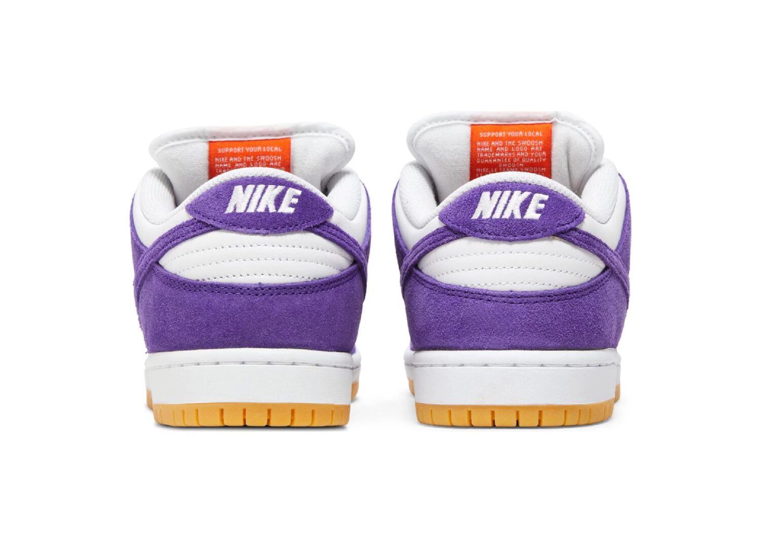 nike sb dunk low pro iso orange label court purple3