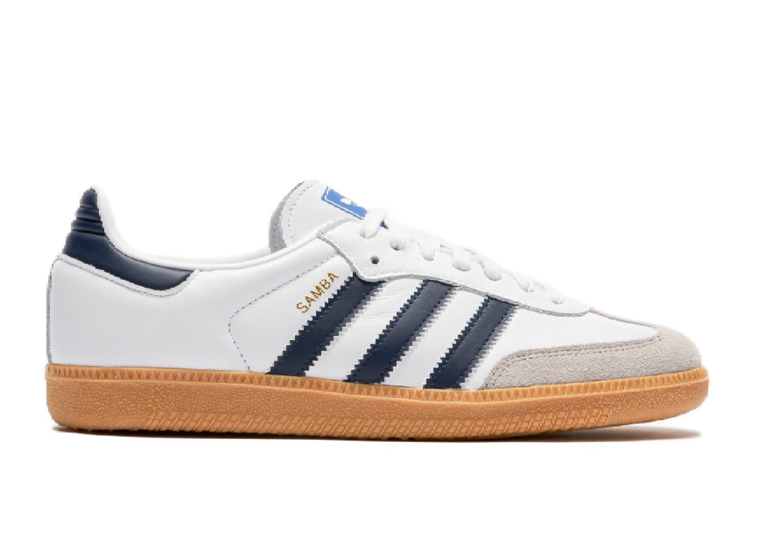 adidas samba og white night indigo gum
