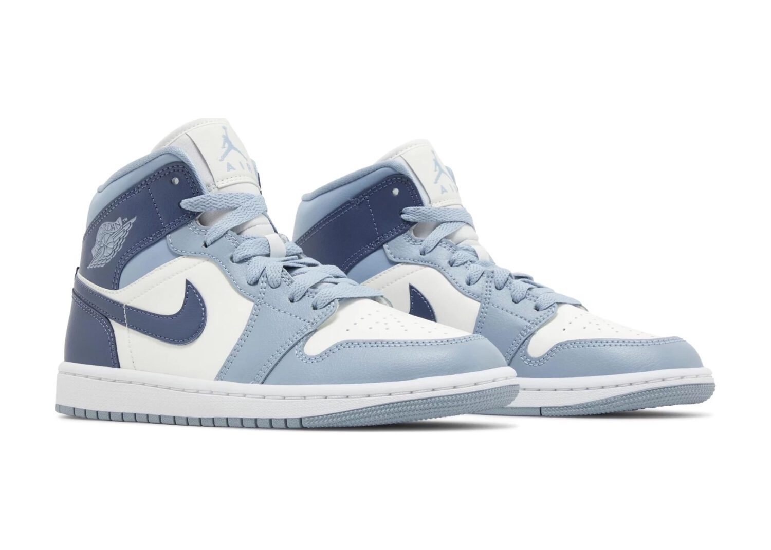 nike air jordan 1 mid diffused blue (w) 5