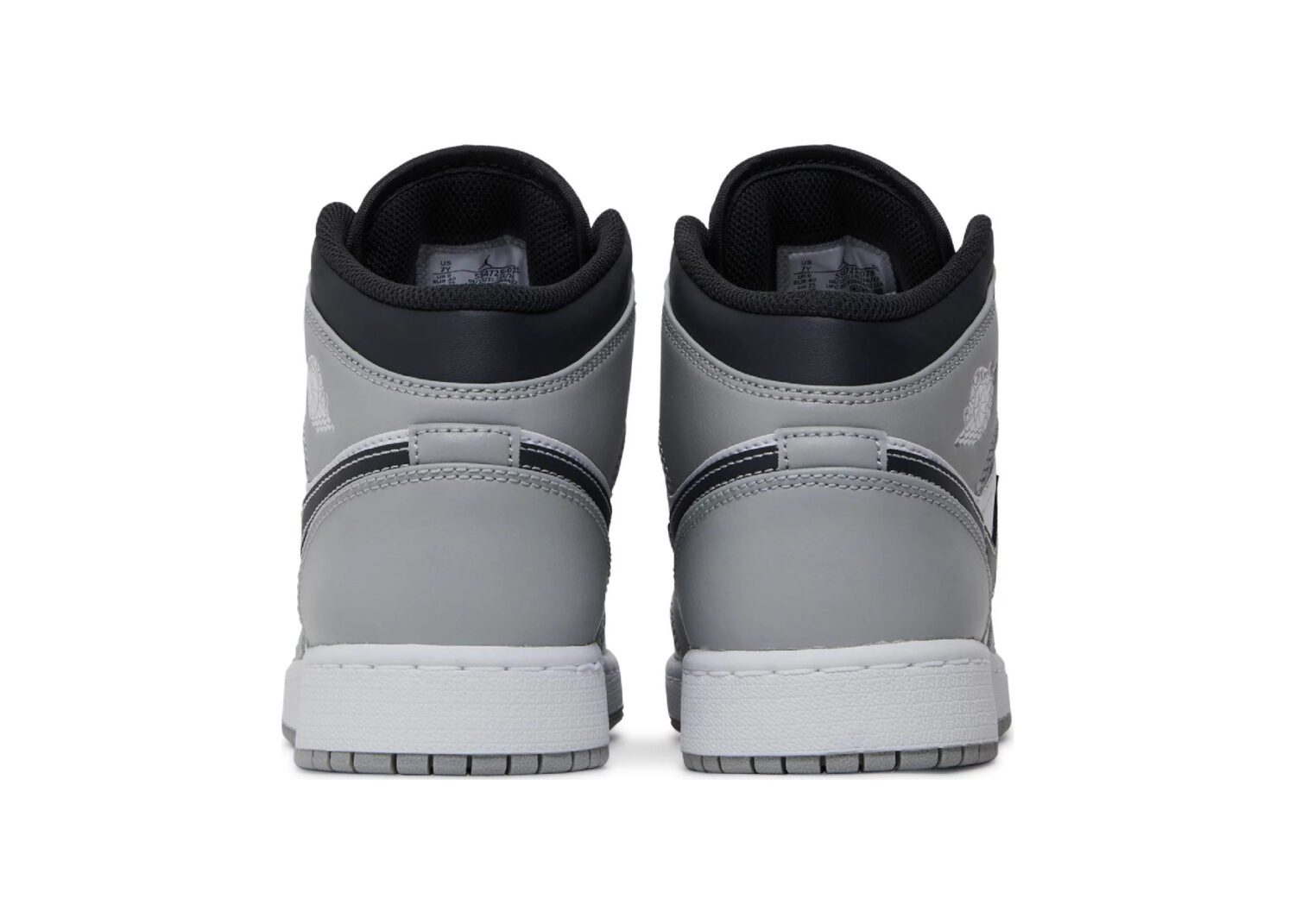 nike air jordan 1 mid light smoke grey (gs)3