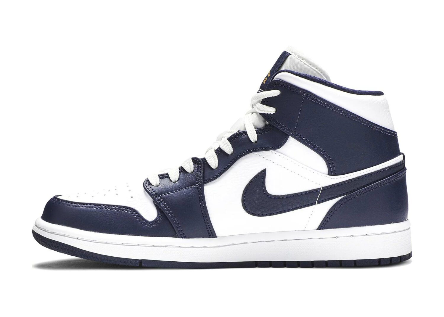 nike air jordan 1 mid white metallic gold obsidian2