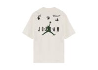 off white x jordan t shirt white