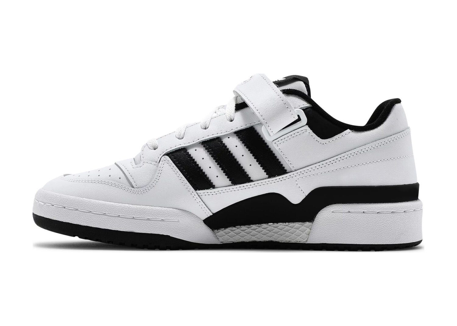 adidas forum low white black 2