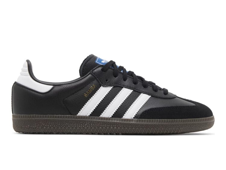 adidas samba og black white gum (gs)