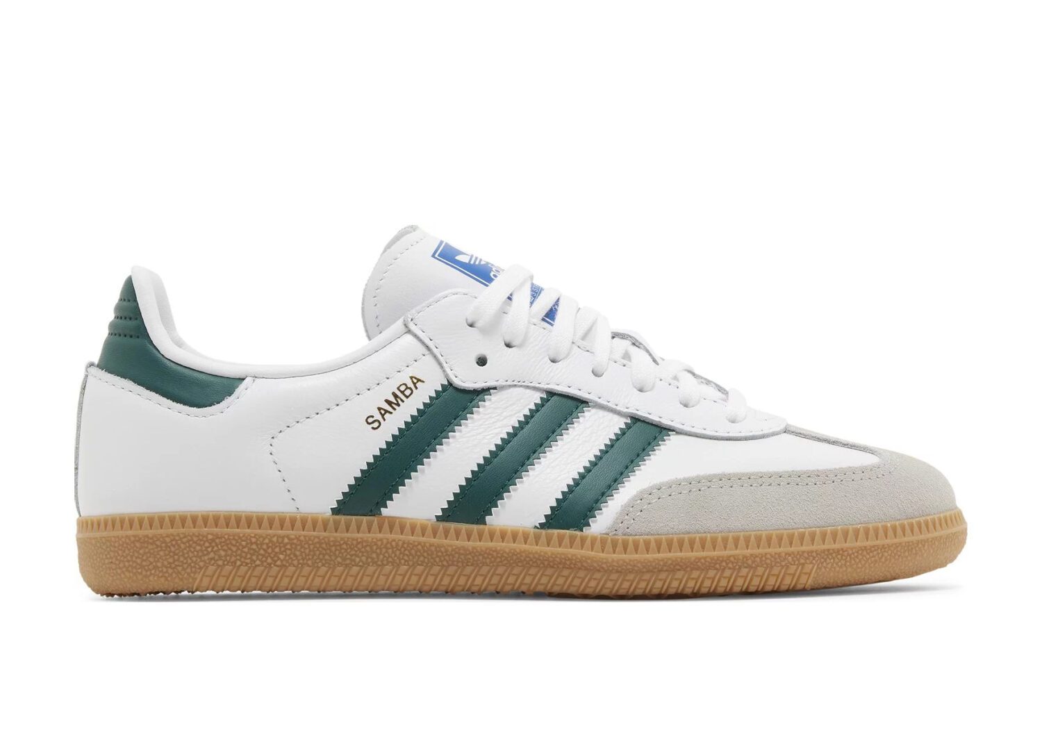 adidas samba og white collegiate green gum (gs)