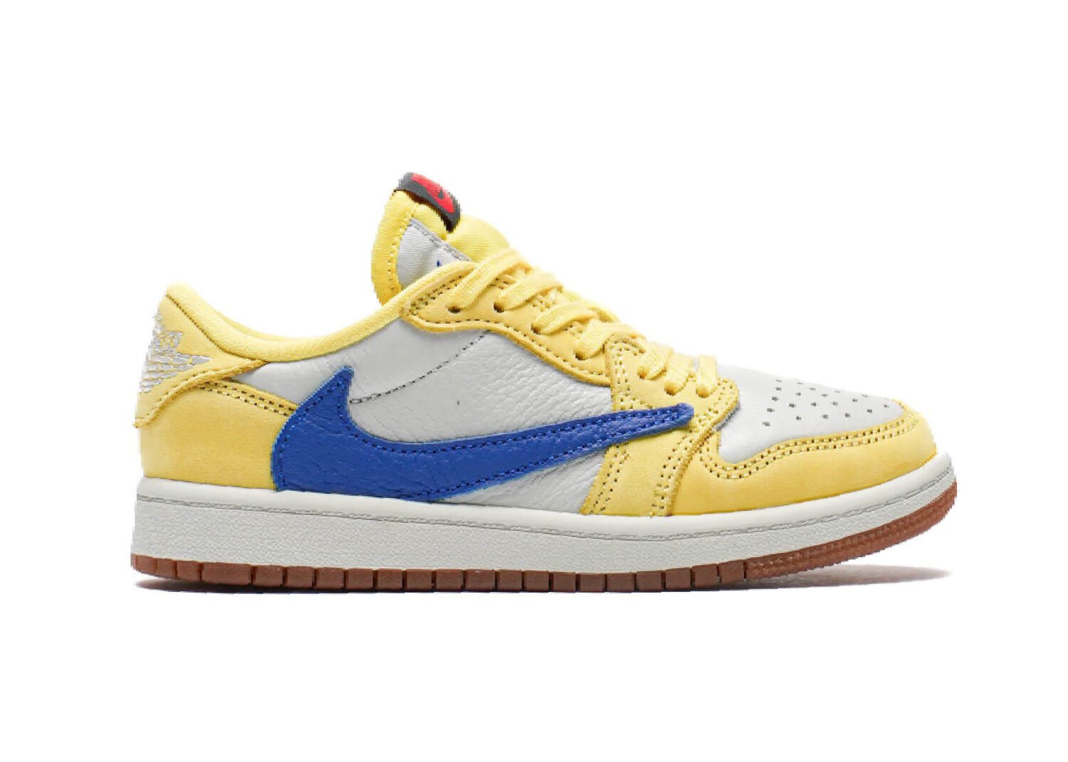 nike air jordan 1 retro low og sp travis scott canary (ps)
