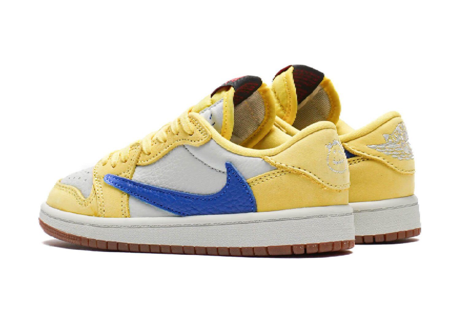 nike air jordan 1 retro low og sp travis scott canary (ps) 2