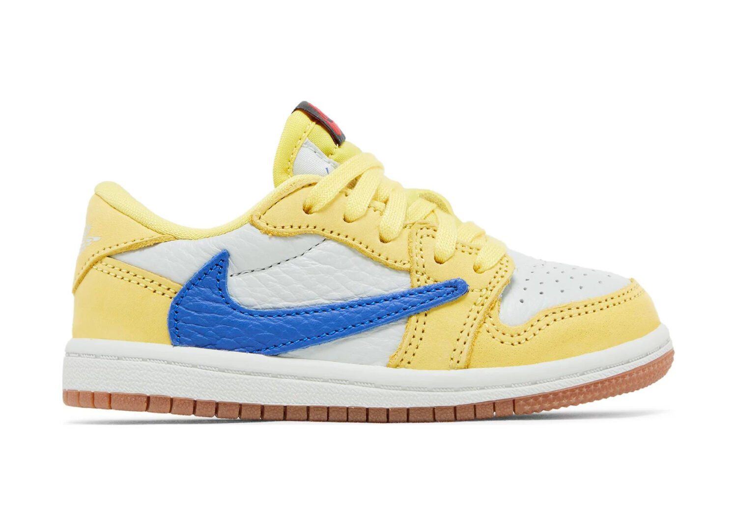 nike air jordan 1 retro low og sp travis scott canary (td)