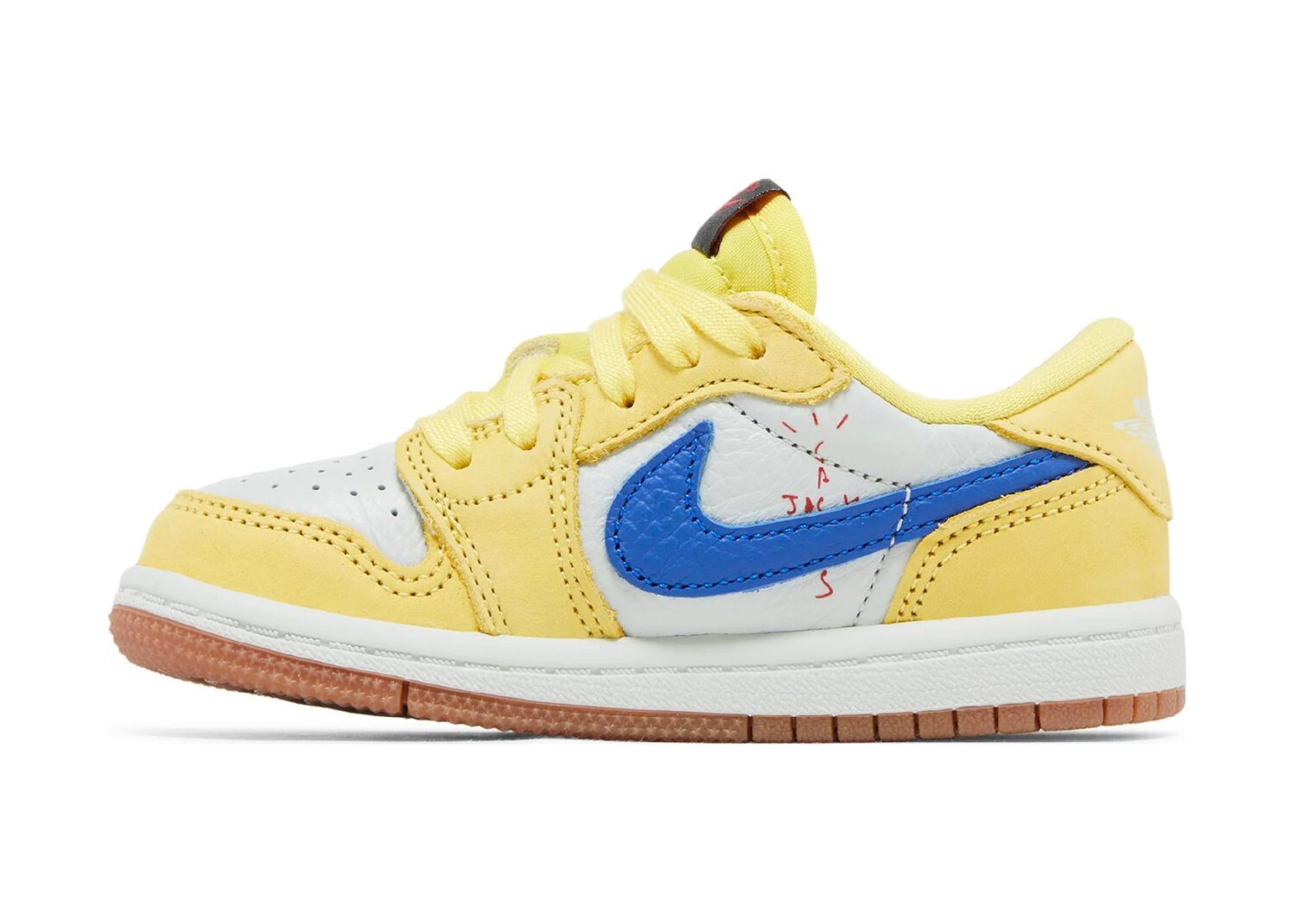 nike air jordan 1 retro low og sp travis scott canary (td)2