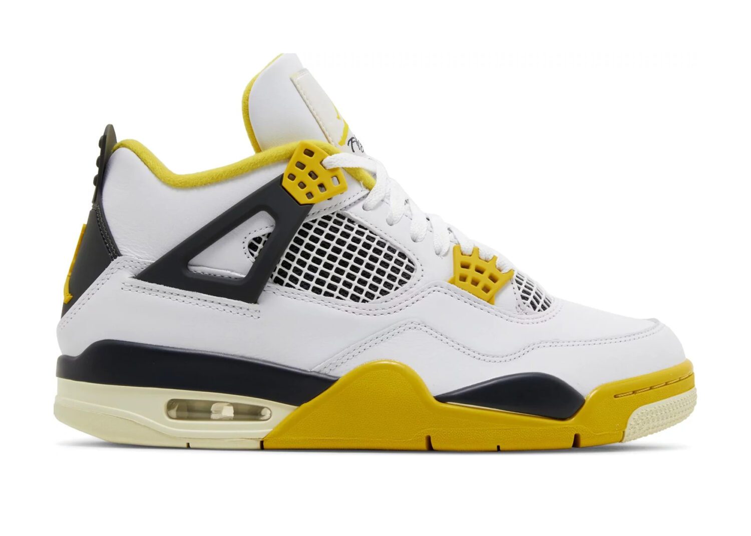 nike air jordan 4 retro vivid sulfur (w)