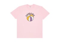 supreme league tee light pink