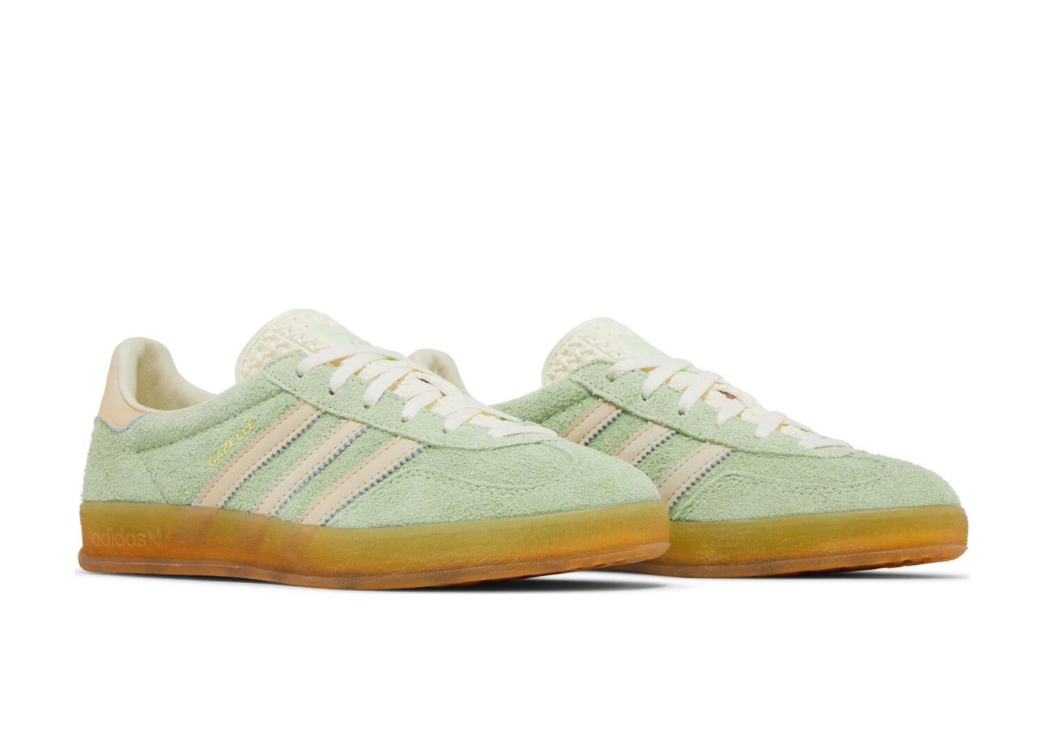 adidas gazelle indoor semi green spark (w) 5