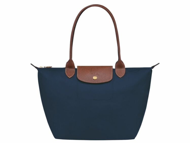 longchamp le pliage original medium tote bag navy