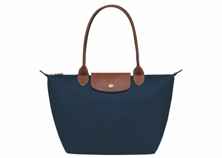 longchamp le pliage original medium tote bag navy