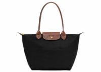 longchamp le pliage original medium tote bag black