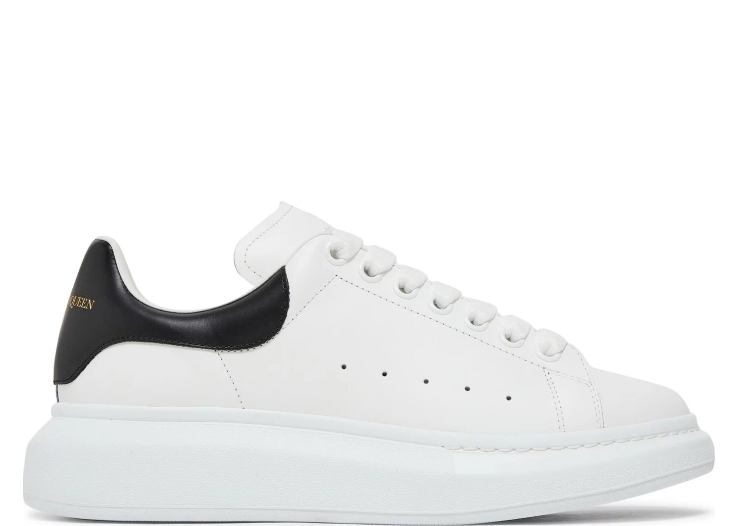 alexander mcqueen oversized white black (w)