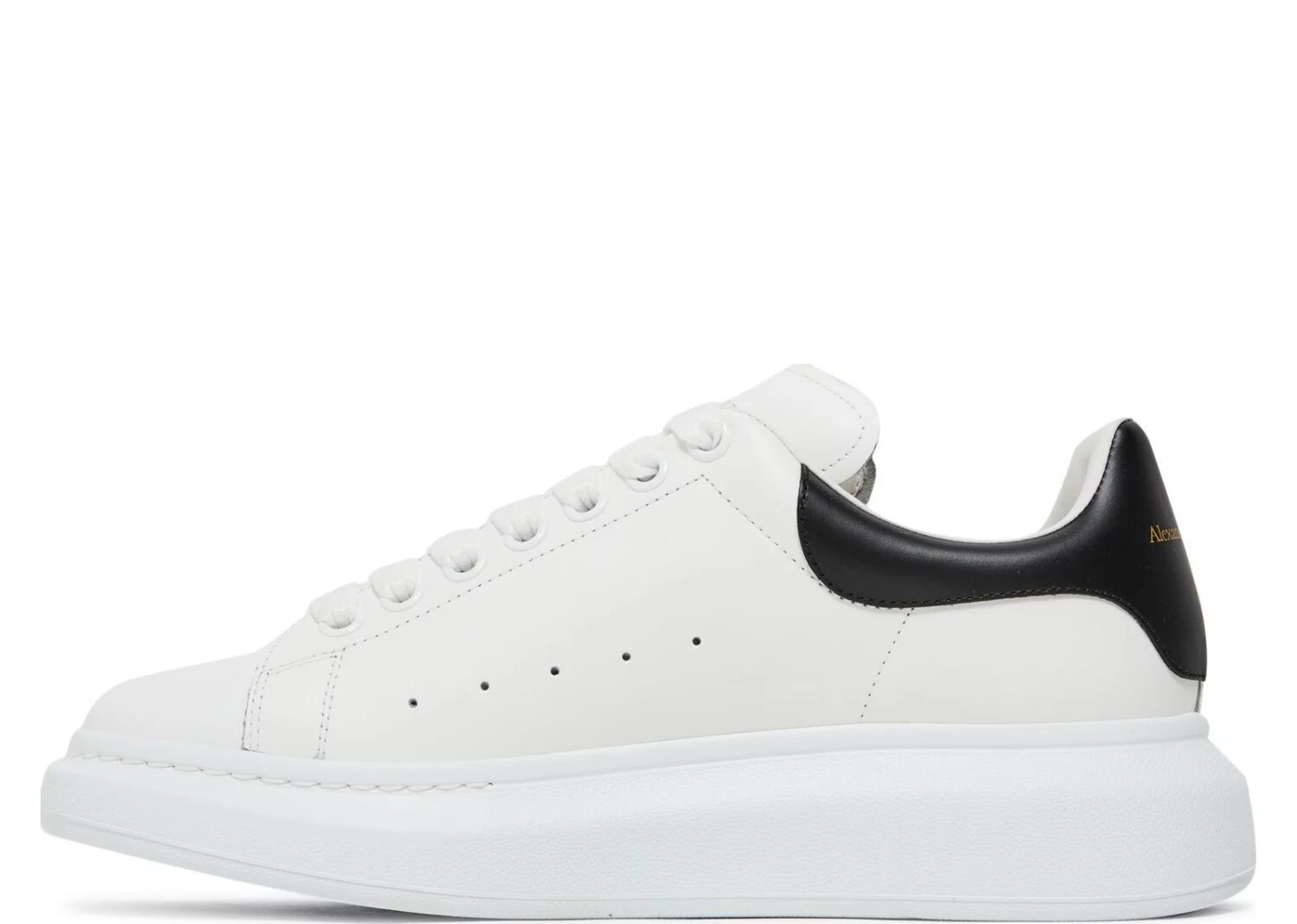 alexander mcqueen oversized white black (w) 2