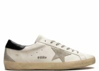golden goose super star white black
