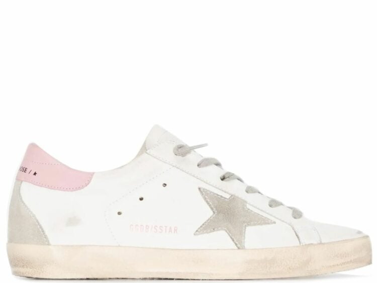 golden goose super star white light pink (w)