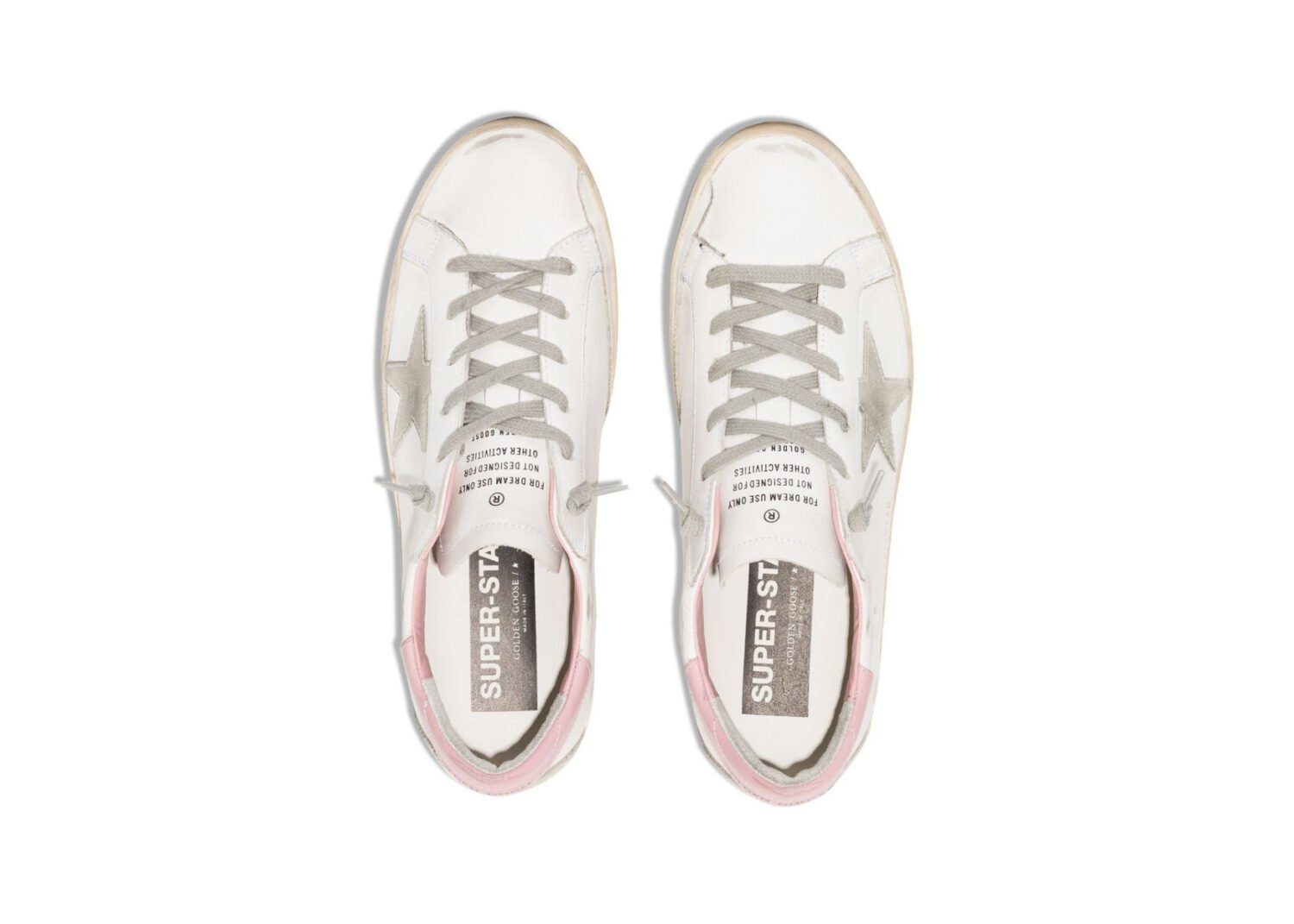 golden goose super star white light pink (w) 2
