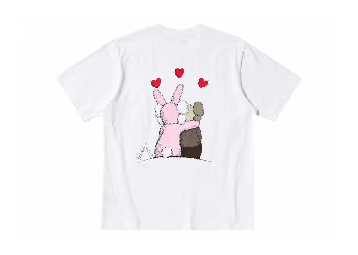kaws x uniqlo warhol ut graphic 476350 t shirt white