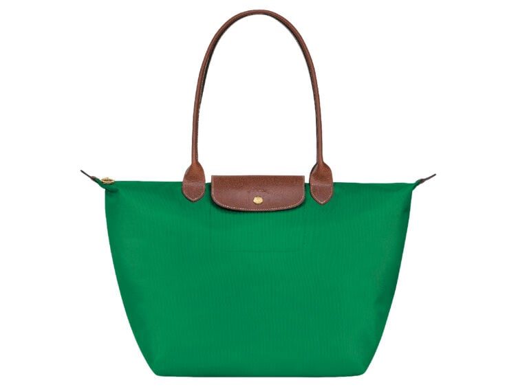 longchamp le pliage original large tote bag green