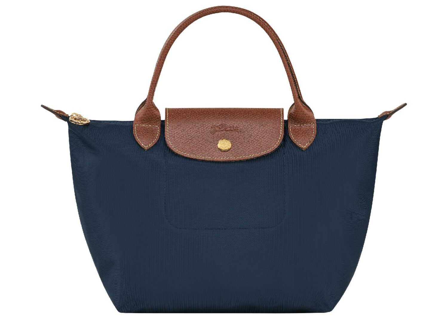 longchamp le pliage original small handbag navy