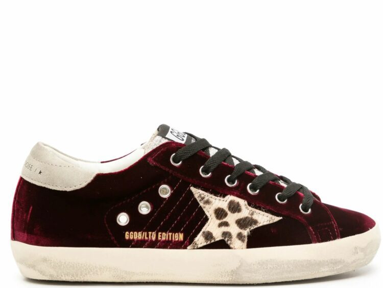 golden goose super star ruby red velvet (w)