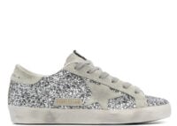 golden goose super star silver glitter ice gray (w)