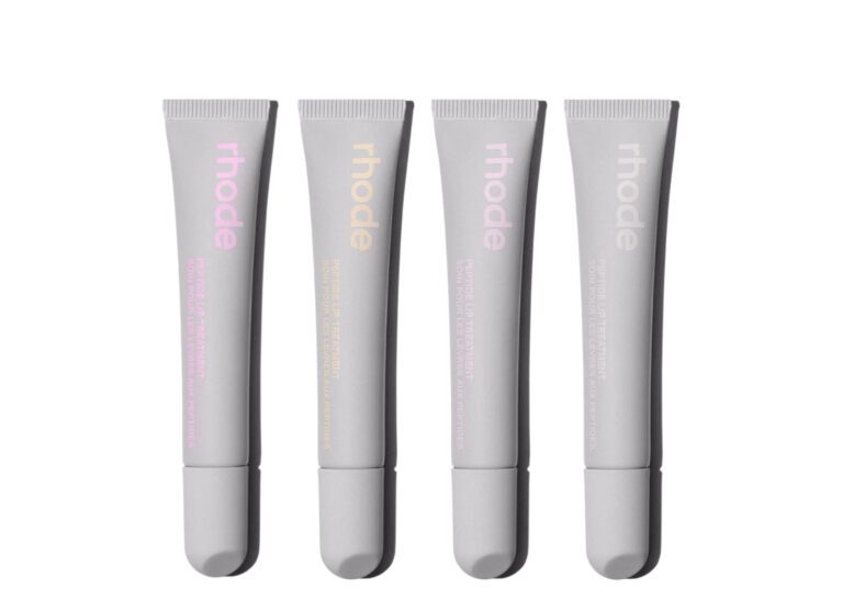 rhode peptide lip treatments all four scents together