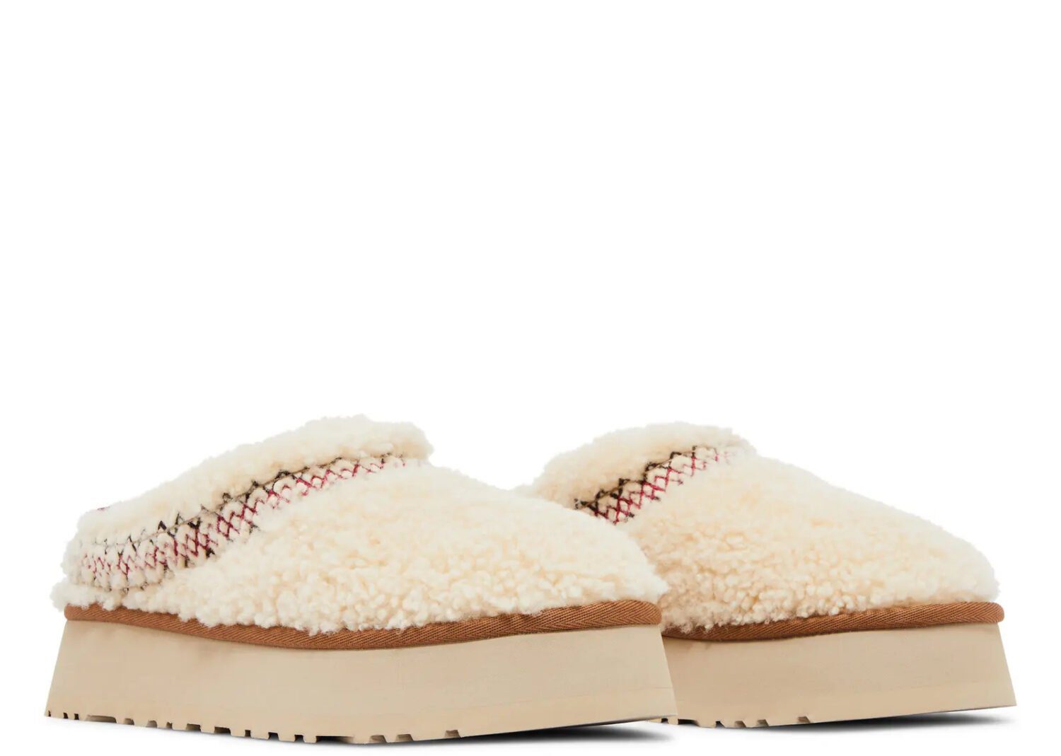 ugg tazz slipper heritage braid natural (w)