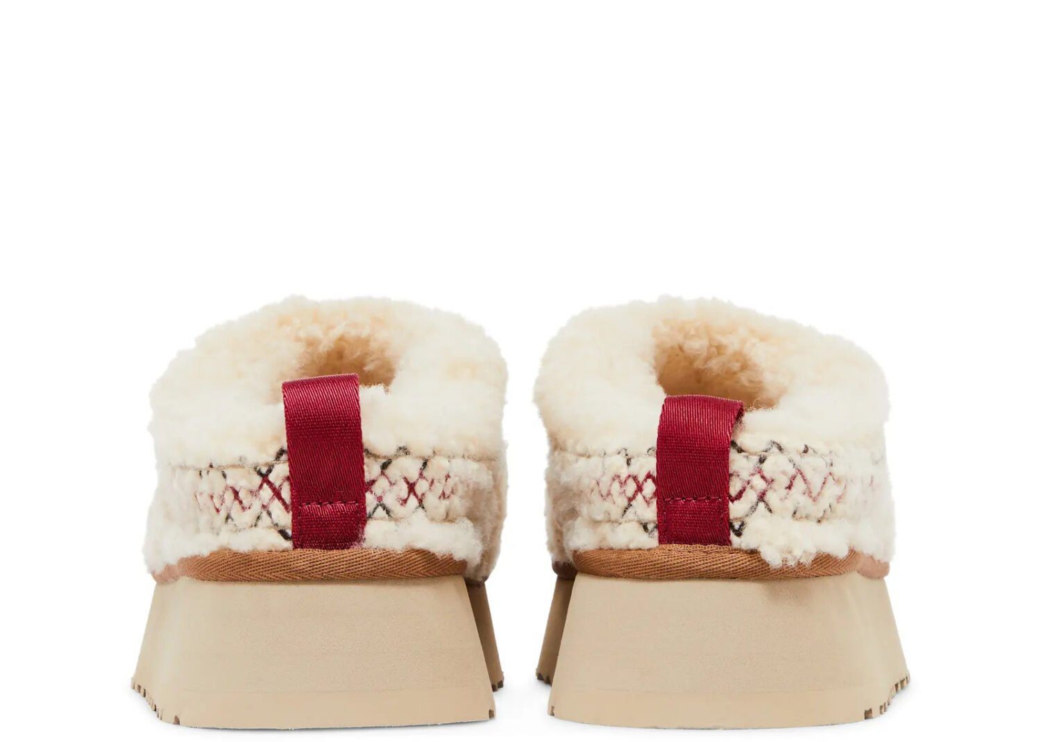 ugg tazz slipper heritage braid natural (w)