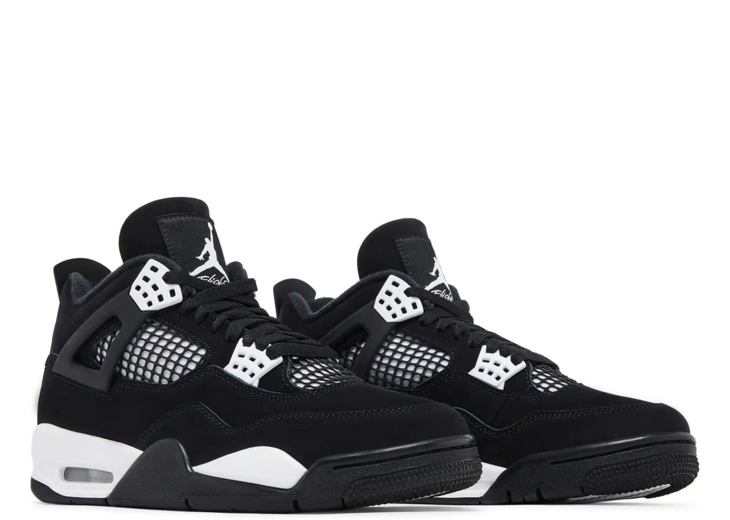 nike air jordan 4 retro white thunder