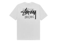 stussy stock london tee white (2024)