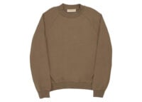 fear of god essentials crewneck wood