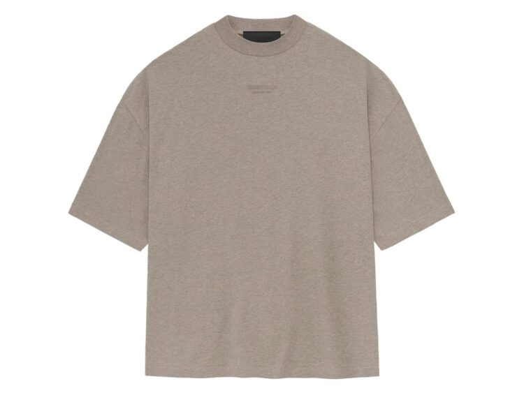 fear of god essentials tee core heather