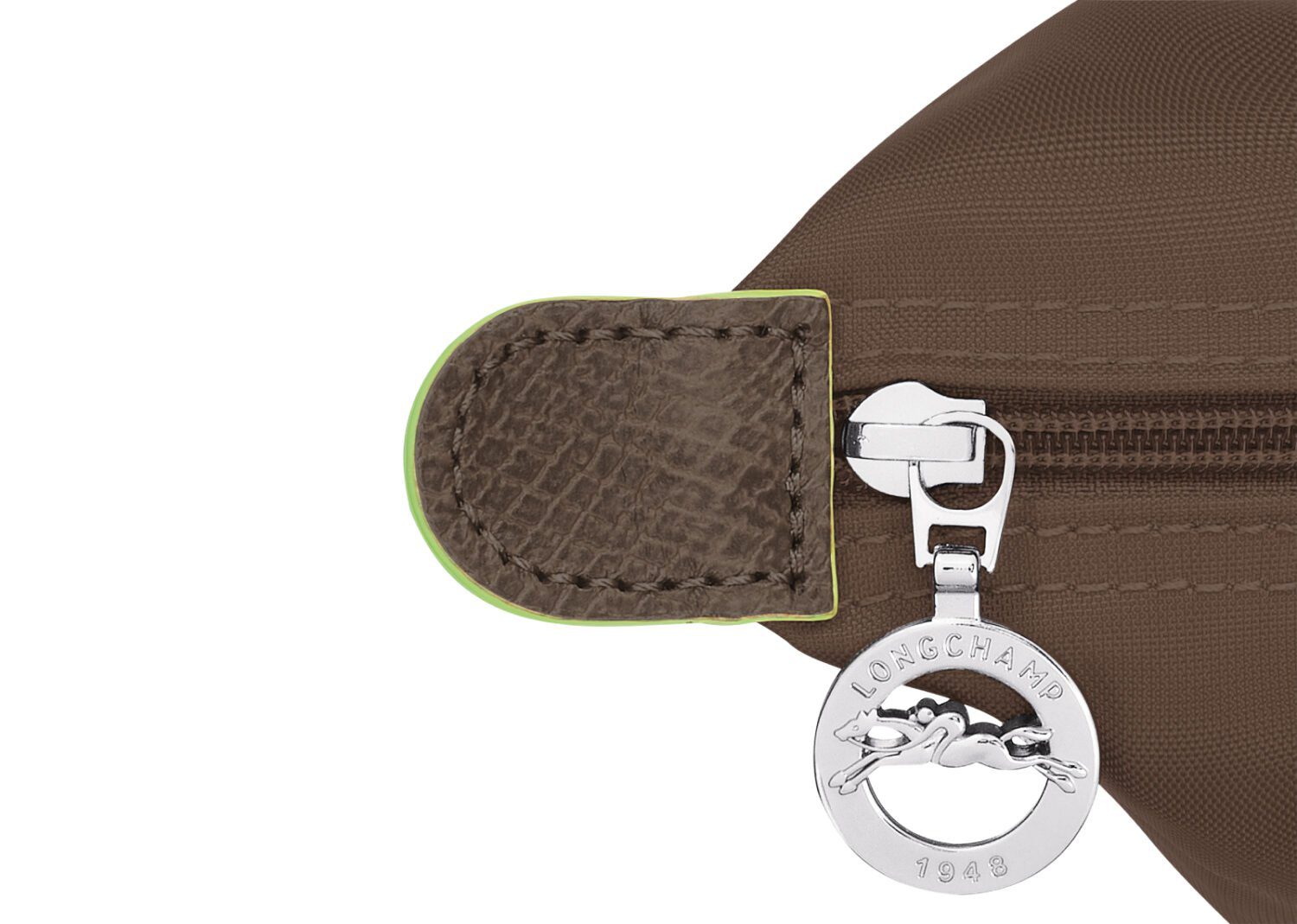 longchamp le pliage green medium tote bag terra