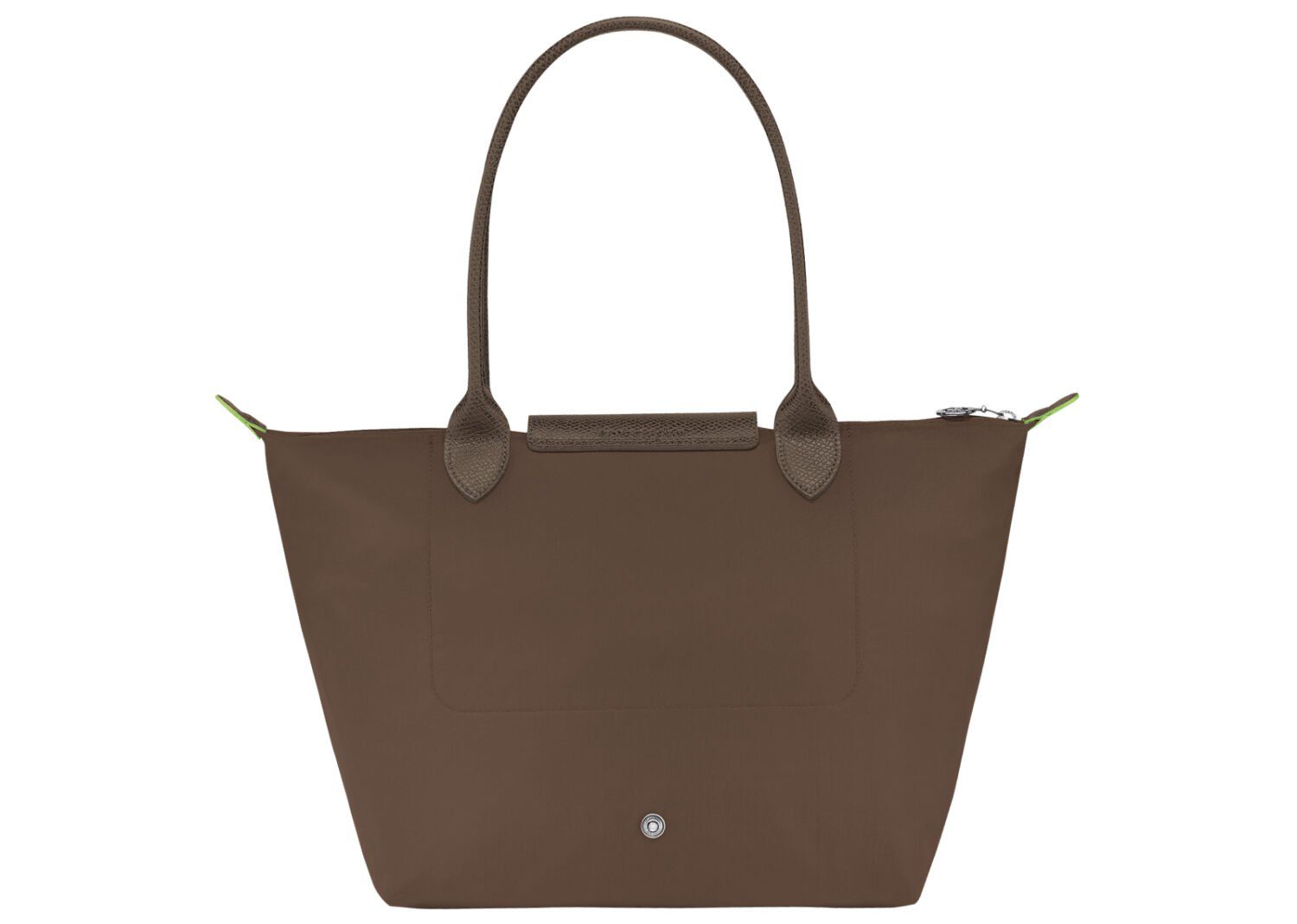 longchamp le pliage green medium tote bag terra