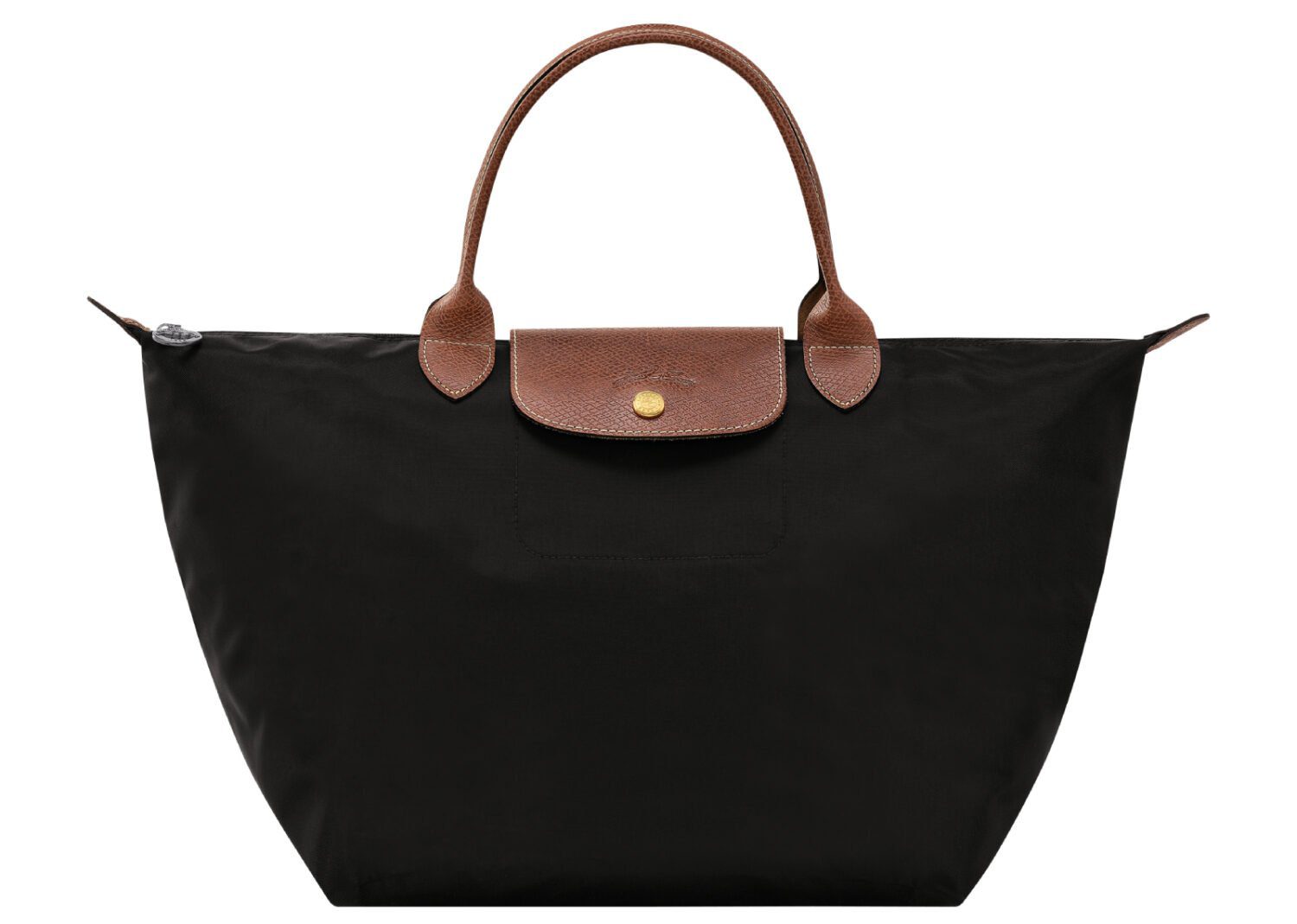 longchamp le pliage original medium handbag black