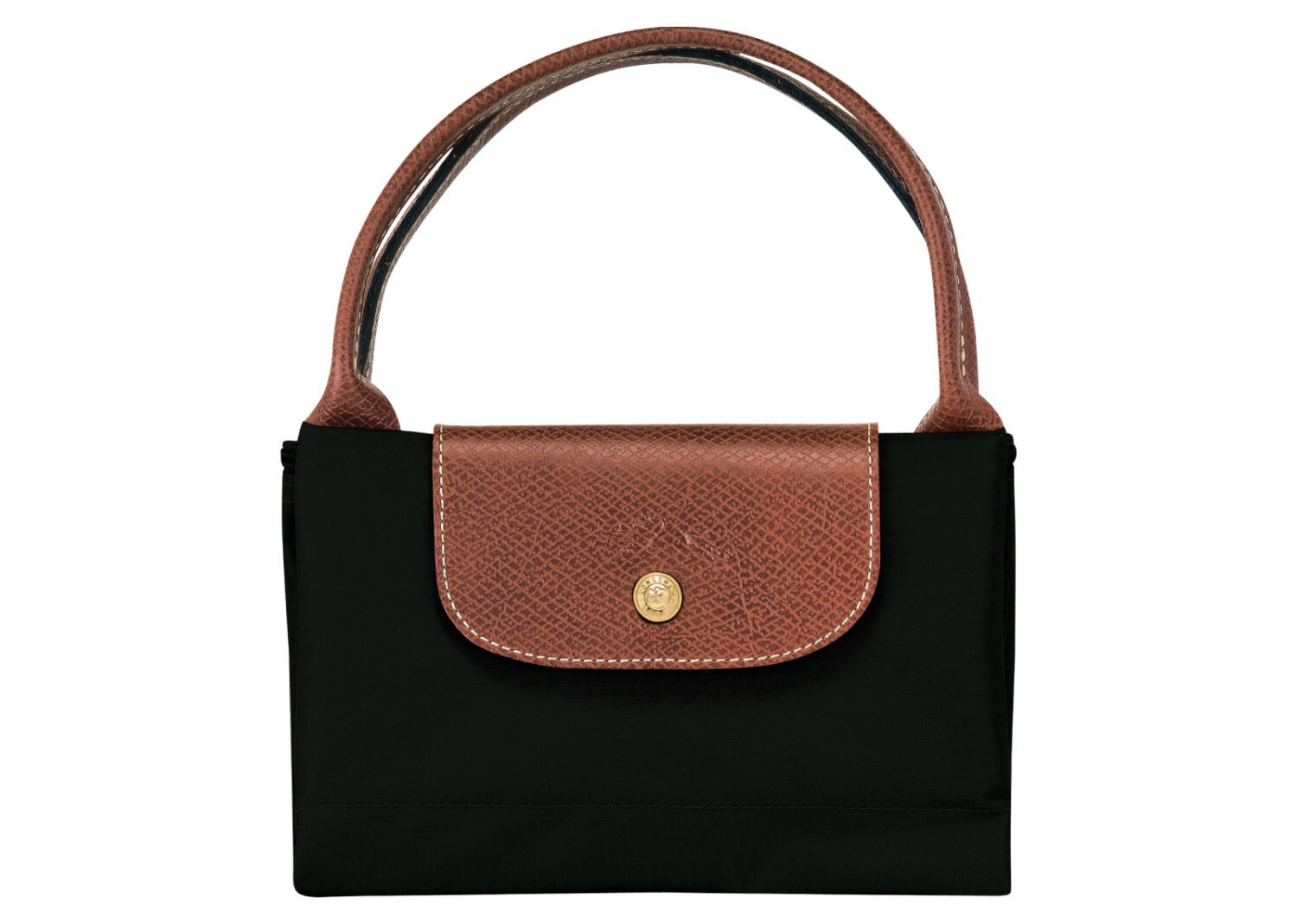 longchamp le pliage original medium handbag black