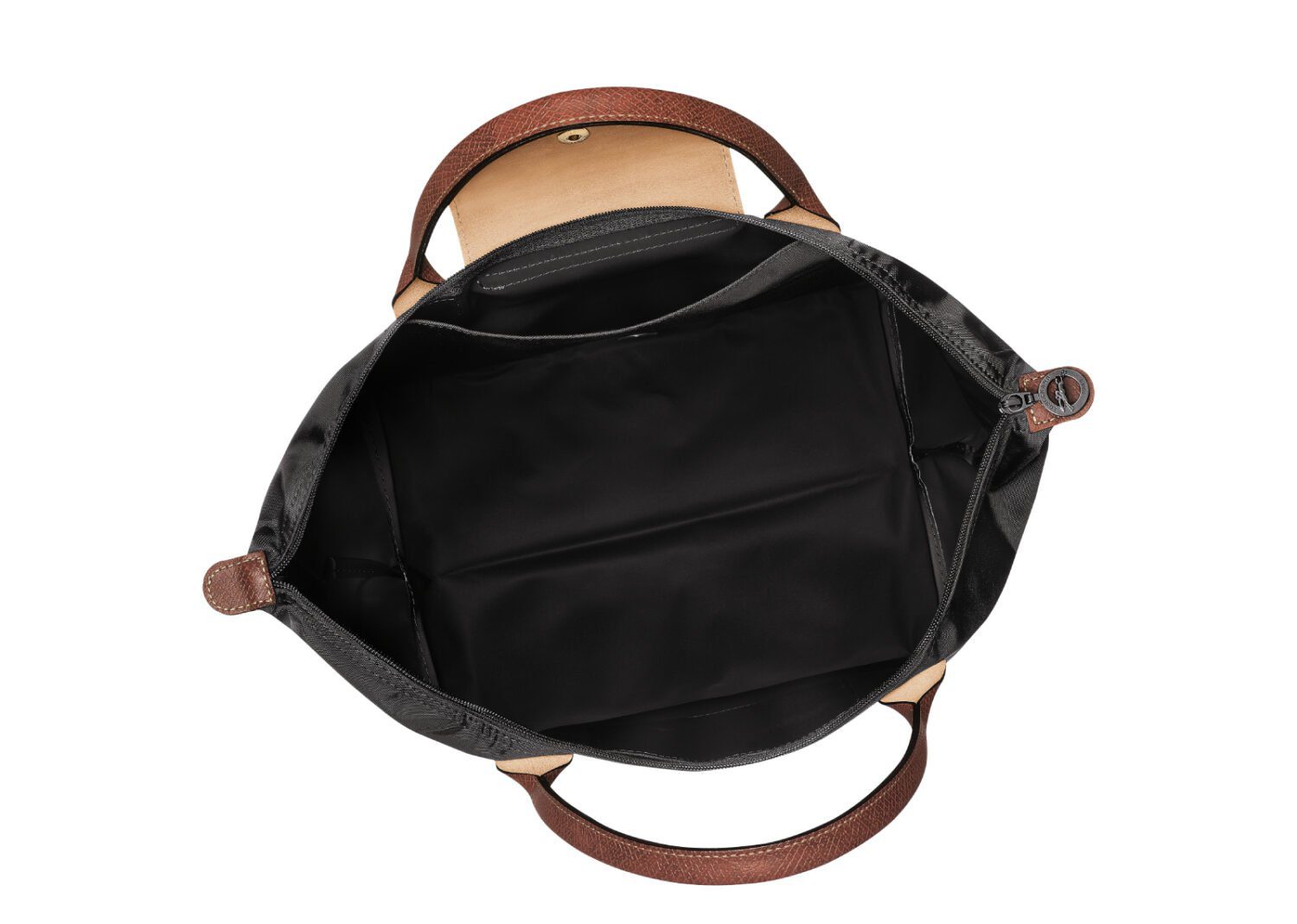 longchamp le pliage original medium handbag black