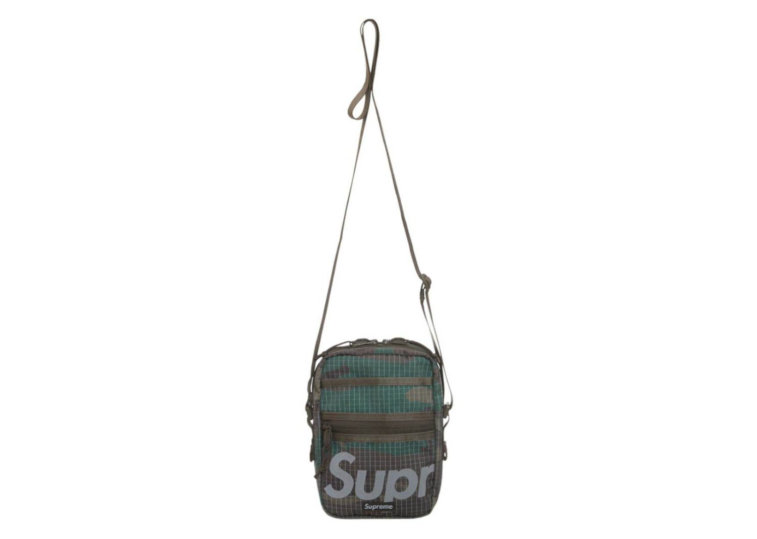 supreme shoulder bag (ss24) woodland camo