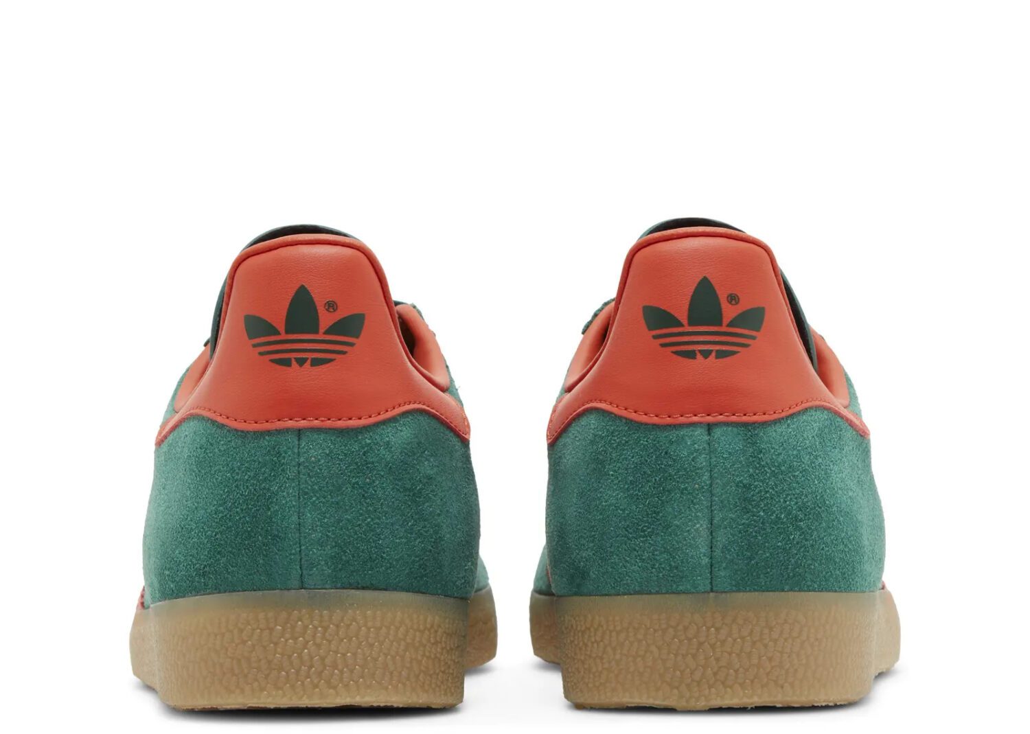 adidas gazelle collegiate green preloved red