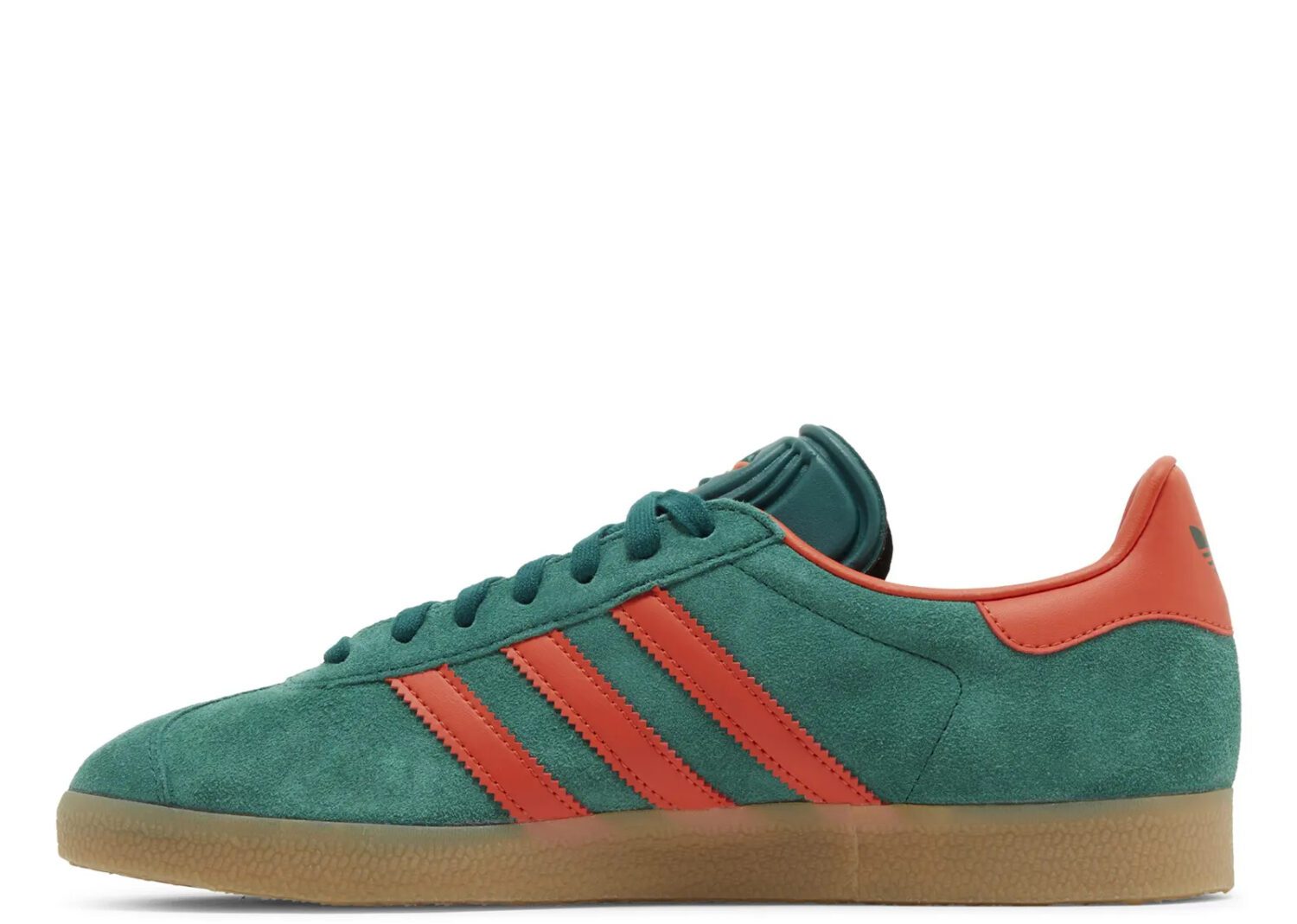 adidas gazelle collegiate green preloved red